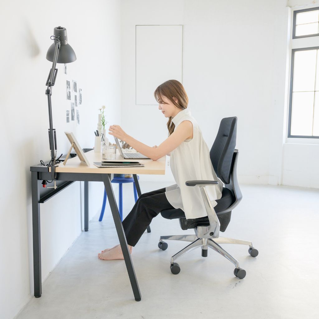 Premium ergonomic chair in home office